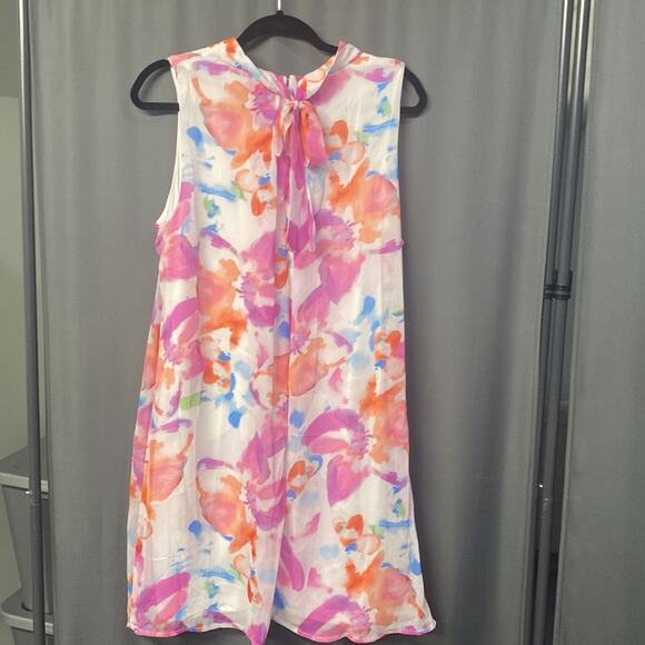 DKNY multicolored midi dress size 12 (b21) - Picture 8 of 8